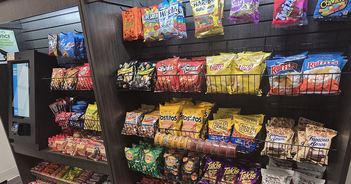 Surpass Refreshments micro markets for break room