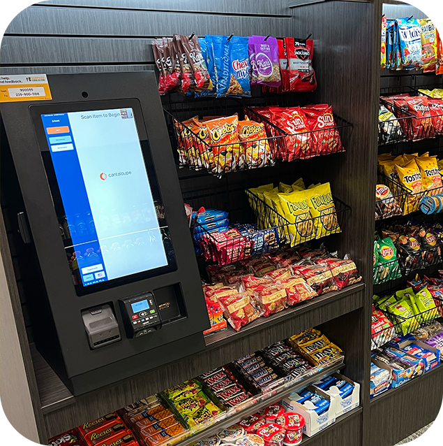 kiosk near snacks