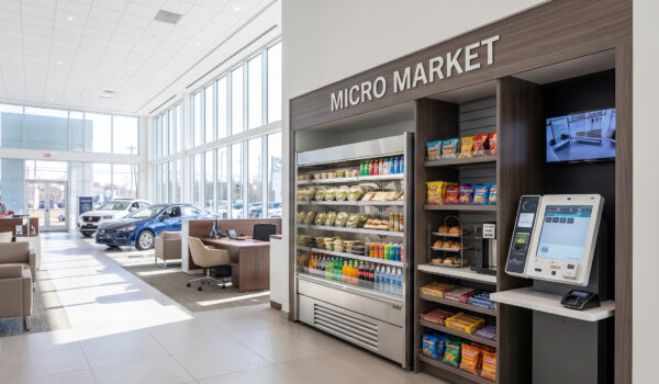 micro market in an auto dealership