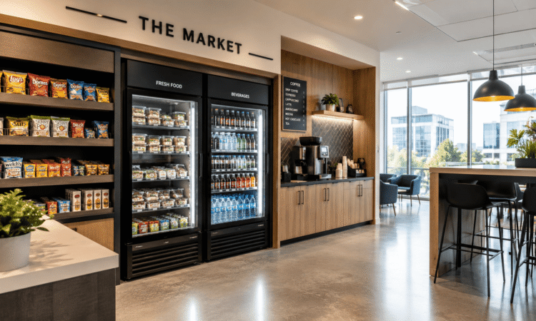 micro market in a nice office in south florida