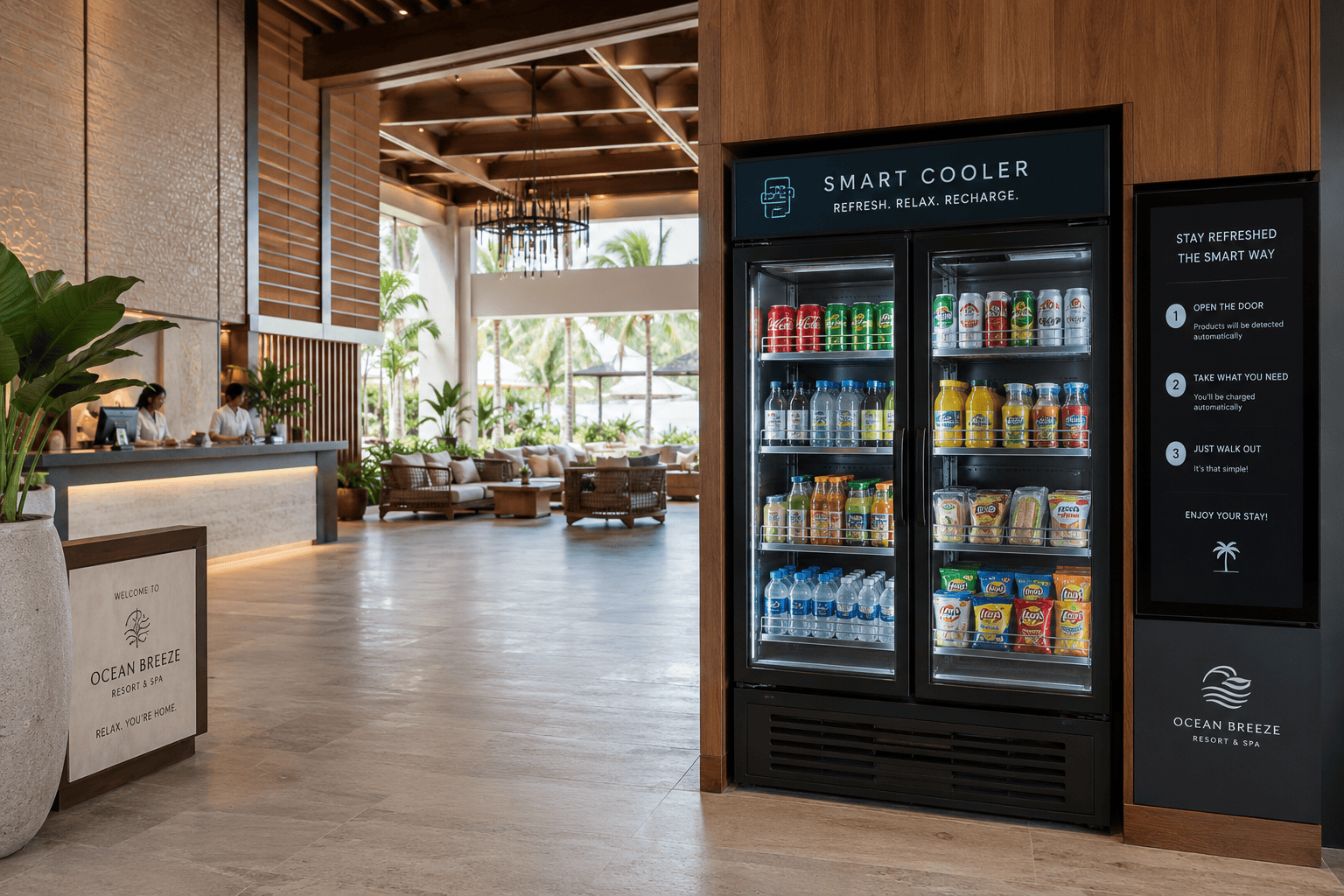 smart store in a southwest florida resort
