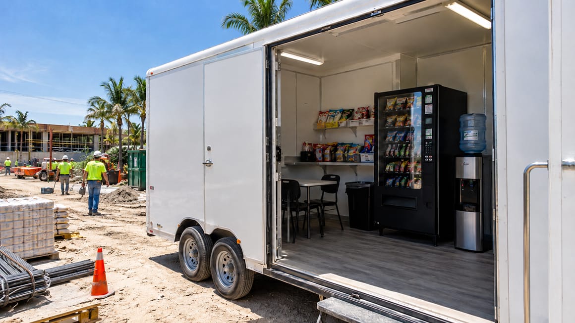 construction break trailer in southwest Florida